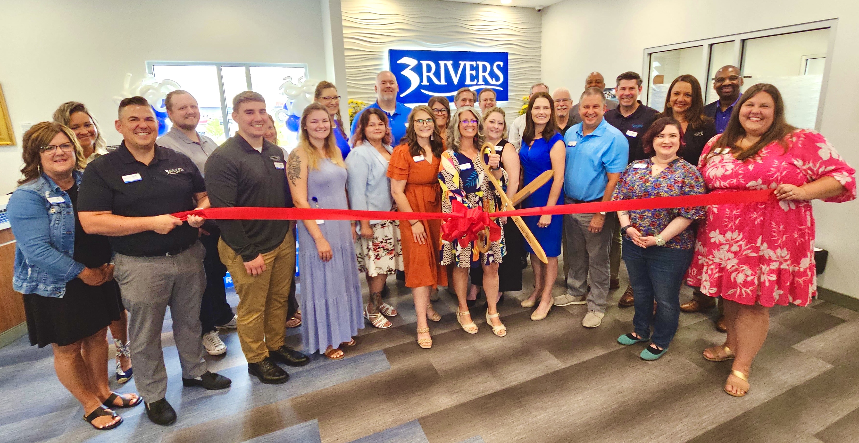 3Rivers Ribbon Cutting at Muncie Branch