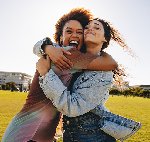 Happy_Friends_Hugging Happy Friends Hugging