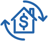 Mortgage - Refinance Icon