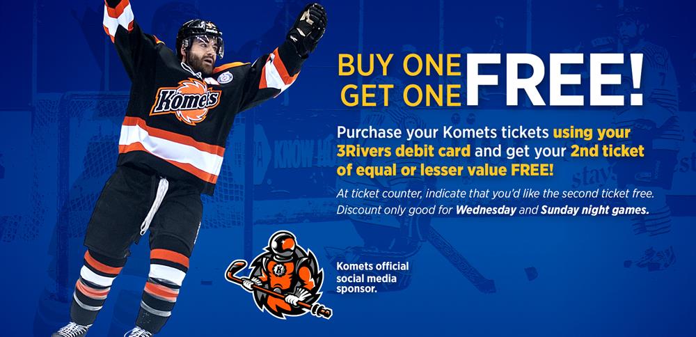 BOGO 3Rivers Komets BOGO 3Rivers Komets